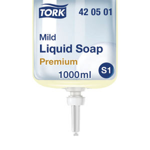 Tork 1 Litre S1 Mild Liquid Hand Soap Refills (Pack of 6)