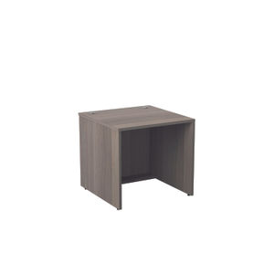 Jemini 800x800mm Grey Oak Reception Modular Desk Unit