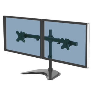 Fellowes Free Standing Dual Horizontal Monitor Arm