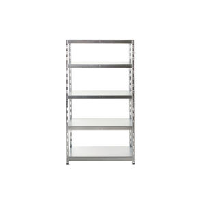 5 Star Hdut 5 Tier Galvanised Shelving 1000x600x1800mm FS646996