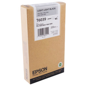 Epson T6039 Light Light High Yield Black Inkjet Cartridge C13T603900 / T603900