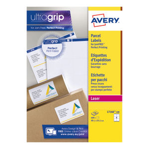 Avery White Laser Parcel / Address Labels 99.1 x 93.1mm (Pack of 600)