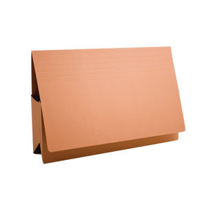 Guildhall Orange Foolscap Probate Wallets 315gsm (Pack of 25)