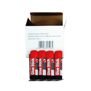 Large Solvent Free Glue Stick 40g (Pack of 8)