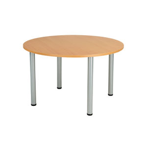 Jemini D1200 x H730mm Beech Circular Meeting Table