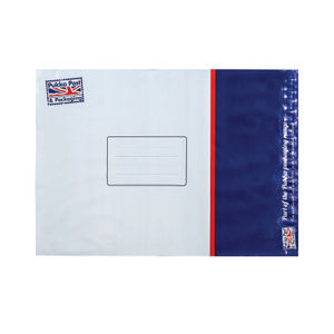 Pukka Poly Mailer Size 4 320x400mm White (Pack of 10)