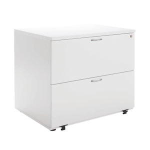 Jemini H730mm White 2 Drawer Side Filer