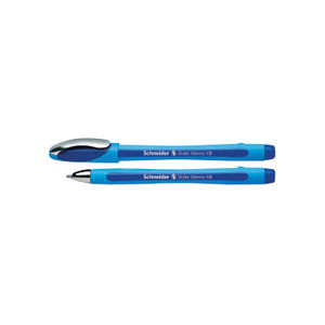 Schneider Blue Slider Memo XB Ballpoint Pen (Pack of 10)