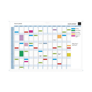 Perpetual Magnetic Year Wall Planner