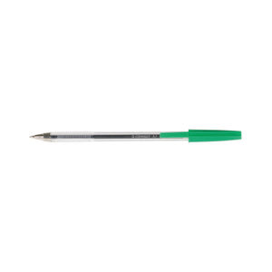 Q-Connect Ballpoint Pen Medium Green (Pack of 50)