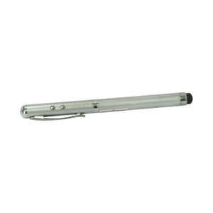 Rolson Silver 4-in-1 Laser Pointer Pen