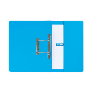 Elba Stratford Foolscap Blue Spring Pocket Files 32mm (Pack of 25)