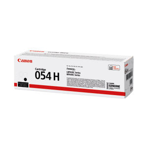 Canon 054H Black Toner Cartridge - High Capacity - 3028C002