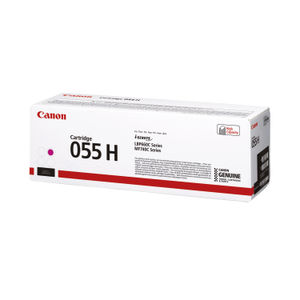 Canon 055H Magenta High Capacity Toner Cartridge - 3018C002