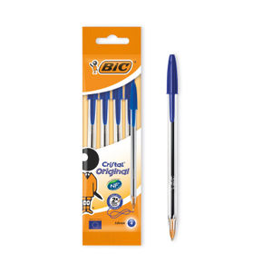 BIC Cristal Original Blue Ballpoint Pen (Pack of 40)
