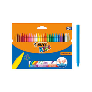 BIC Plastidecor Crayons (Pack of 24)