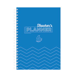 Silvine A4 6 Period Teacher Academic Planner and Record