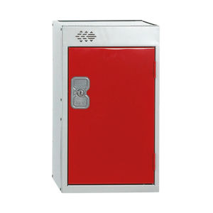 One Compartment D400mm Red Quarto Locker - MQ2211GURD00