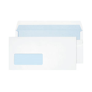 Blake Purely Everyday Dl Self/Seal White Window Envelopes (Pack of 50)