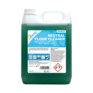 2Work Neutral Floor Cleaner 5 Litre