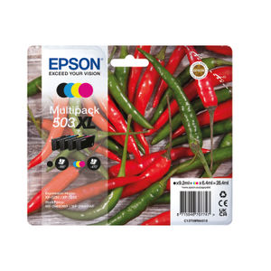 Epson 503XL CMYK High Yield Ink Multipack - C13T09R64010