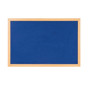 Bi-Office Earth Felt Notice Board 900 x 600mm Blue