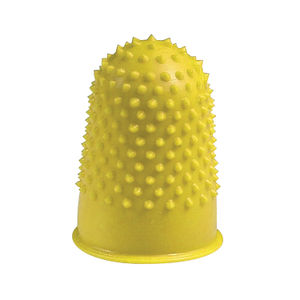 Q-Connect Thimblettes Size 2 Yellow (Pack of 12)