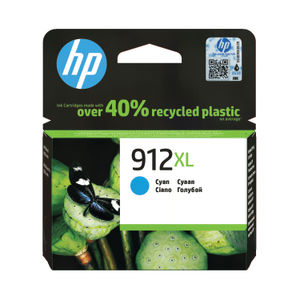 HP 912XL Cyan Ink Cartridge High Capacity - 3YL81AE