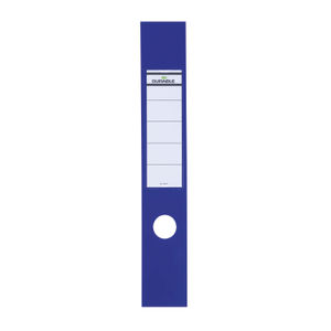 Durable Lever Arch Spine Label Blue (Pack of 10)