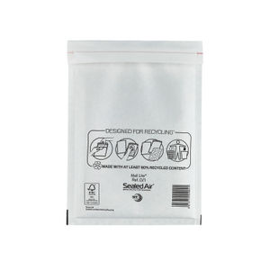 Mail Lite Bubble Postal Bag White D1-180x260 (Pack of 100)