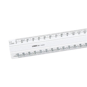 Linex Flat Scale Ruler 11 120-500 30cm White