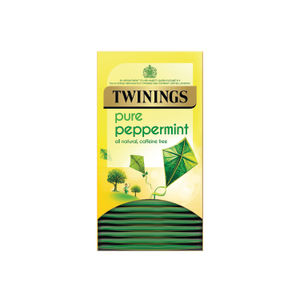 Twinings Pure Peppermint Herbal Infusion Tea Bags (Pack of 20)