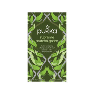 Pukka Supreme Green Matcha Tea Bags (Pack of 20)