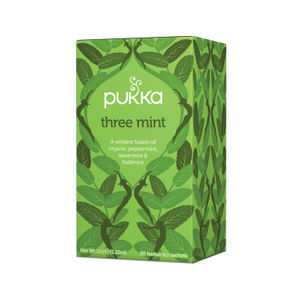 Pukka Three Mint Tea Bags (Pack of 20)