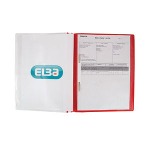 Elba Red A4 Quotation Folders (Pack of 25)