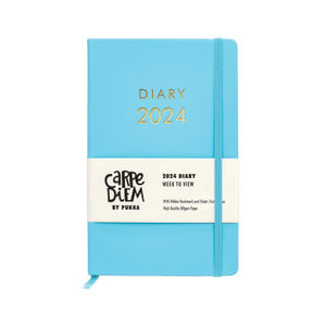 Pukka Pad Carpe Diem Blue 2024 Week To View Diary