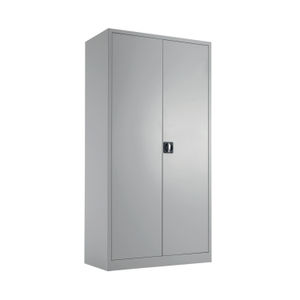 Talos 1790mm Grey Double Door Stationery Cupboard