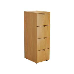 Jemini H1365mm Nova Oak 4 Drawer Filing Cabinet