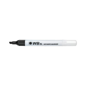 Black Chisel Tip Whiteboard Marker (Pack of 10)