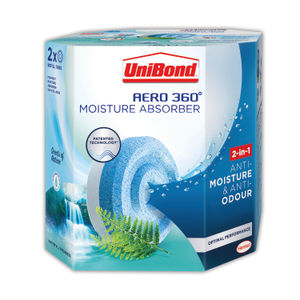 UniBond Aero 360 Moisture Absorber Refill (Pack of 2)