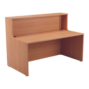 Jemini 1400x800mm Beech Reception Unit