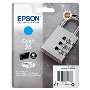 Epson 35 Cyan Ink Cartridge - C13T35824010