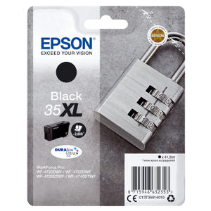 Epson 35XL High Capacity Black Ink Cartridge - C13T35914010