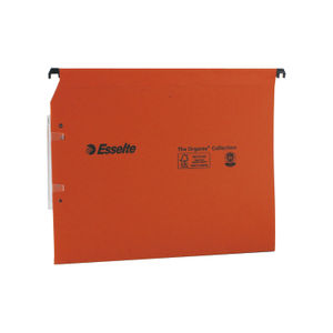 Esselte Orgarex A4 Orange 30mm Lateral File (Pack of 25)