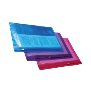 Rapesco A4 Assorted Zippi Bags (Pack of 25)