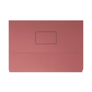 Pink Foolscap Document Wallets (Pack of 50)