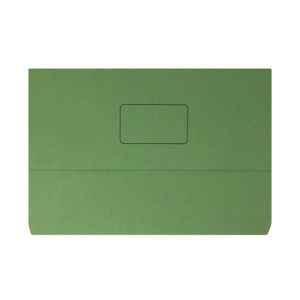 Green Foolscap Document Wallets (Pack of 50)