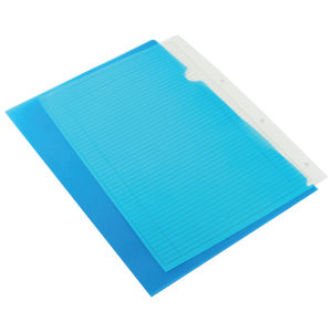 Q-Connect A4 Blue Cut Flush Folder (Pack of 100)