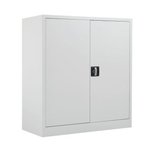 Talos 1000mm White Double Door Stationery Cupboard