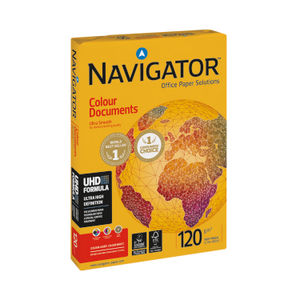 Navigator Colour Documents A4 White 120gsm Paper (Pack of 250)